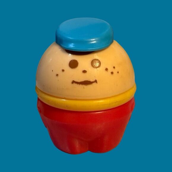 Vintage 80s Little Tikes Toddle Tots Bus Driver Figure BIN AL - Picture 2 of 5